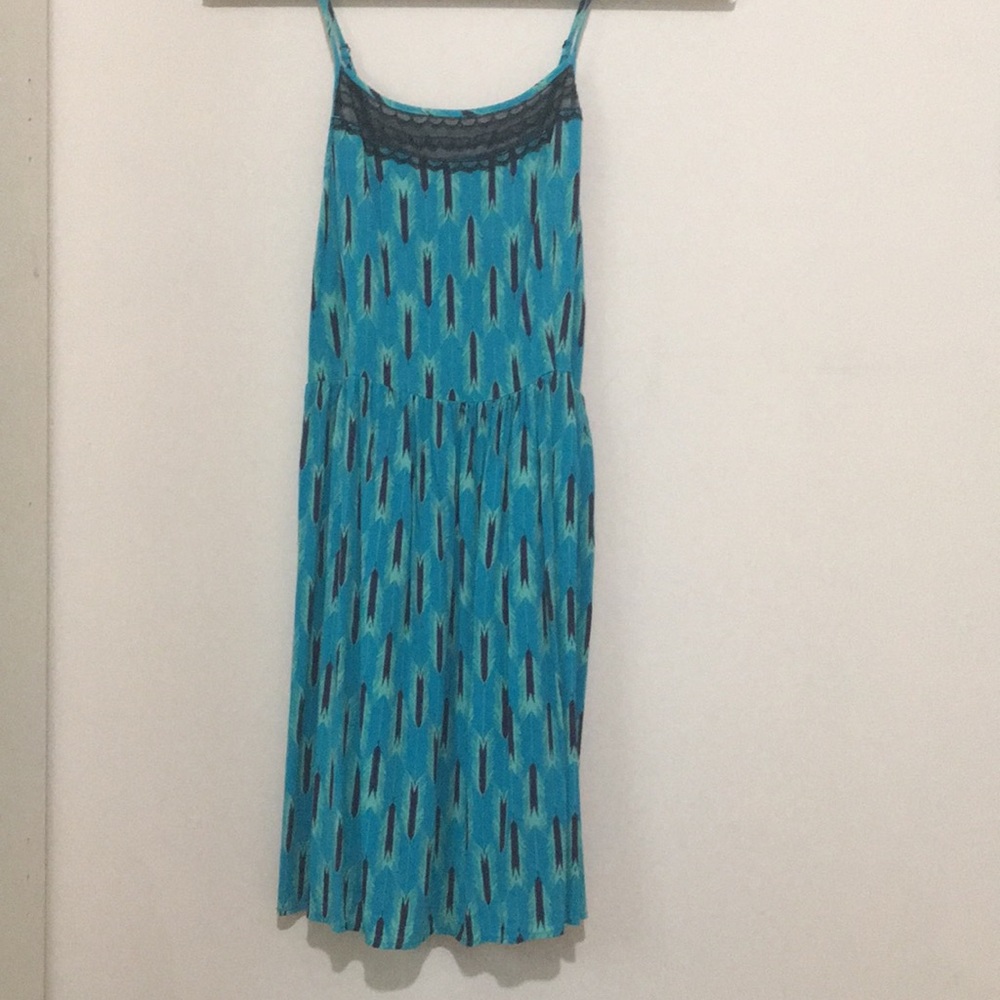 Cute teal colored Sundress